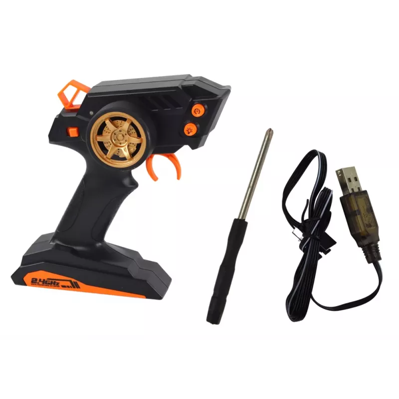 Grande auto sportiva radiocomandata 1:10 rossa Lean Toys