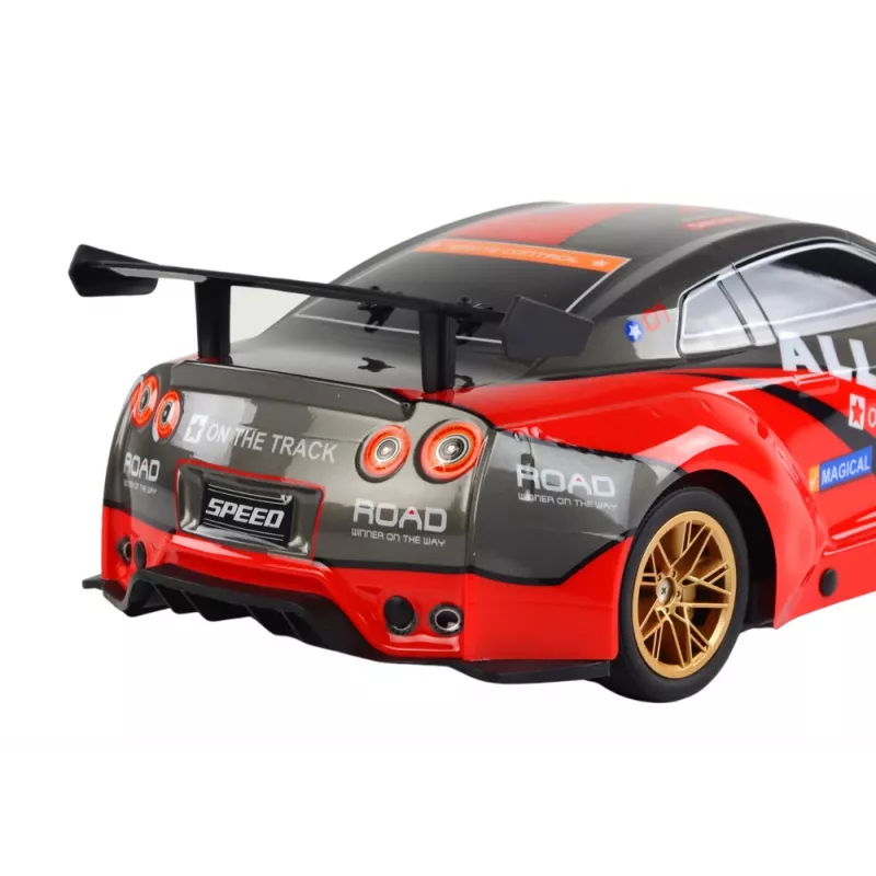 Grande auto sportiva radiocomandata 1:10 rossa Lean Toys