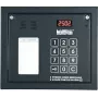 Laskomex CP-2502NR pannello audio nero con mini elenco citofonico e lettore di chiavi RFID