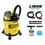 LAVOR Aspirapolvere da officina Freddy 4in1 20L serbatoio in acciaio inox giallo