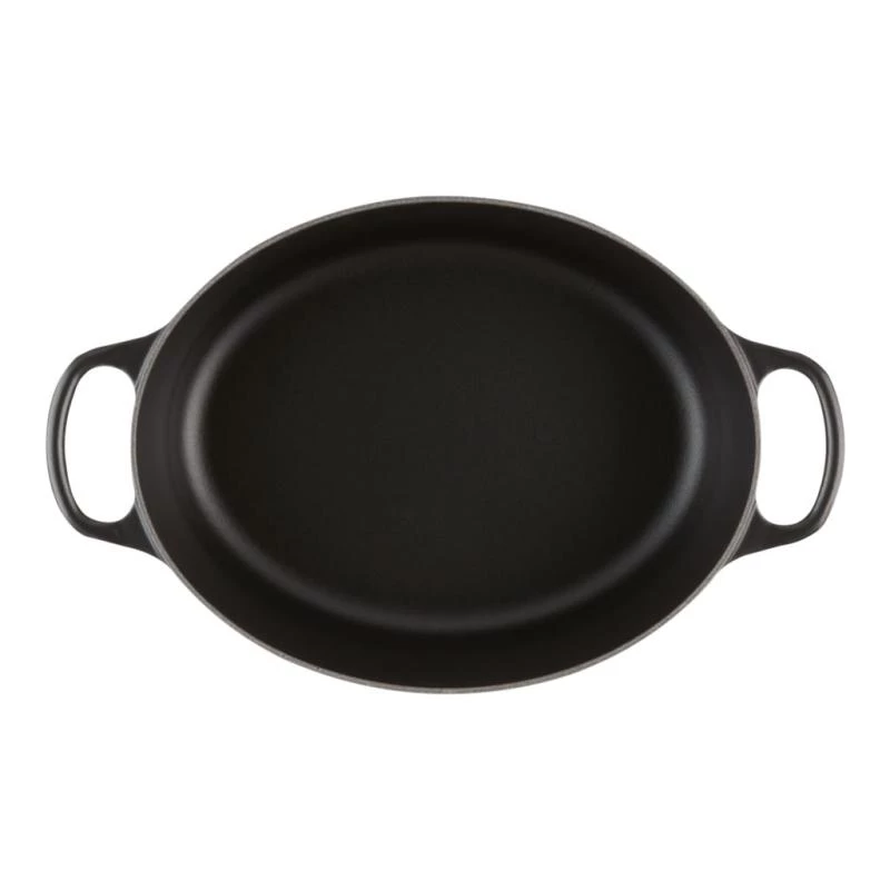 Le Creuset Signature 21178310000430 teglia ovale 31 cm, 6,3 l, ghisa smaltata, nero opaco