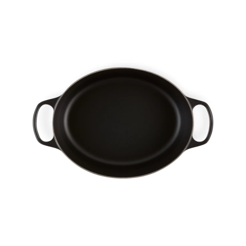 Le Creuset Signature 21178310000430 teglia ovale 31 cm, 6,3 l, ghisa smaltata, nero opaco