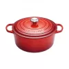 Le Creuset Signature brasiera rotonda 30cm rosso ciliegia in ghisa smaltata 7,5L