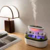 LEAN umidificatore diffusore di aromi effetto pioggia luce LED con alimentatore