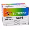 LEAN Butterfly Clip metalliche per documenti, ufficio, 24 mm, 100 pezzi