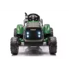 LEAN CARS trattore a batteria 24V con rimorchio verde scuro - CH9959B