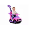 LEAN CARS 614W triciclo per bambini con maniglia per genitori - rosa
