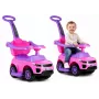 LEAN CARS 614W triciclo per bambini con maniglia per genitori - rosa