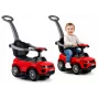 LEAN CARS 614W auto scivolo per bambini con maniglia di spinta - rosso