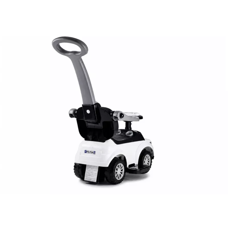 LEAN CARS 614W triciclo per bambini con maniglia per genitori - bianco