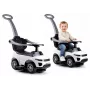 LEAN CARS 614W triciclo per bambini con maniglia per genitori - bianco