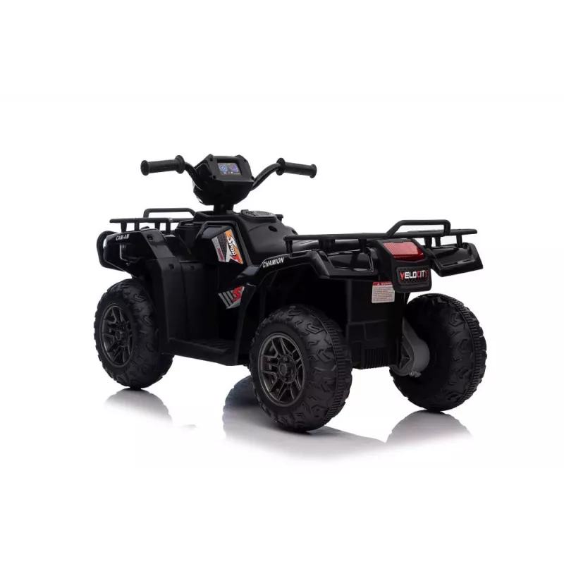 LEAN CARS Quad a batteria 6V JC915 Nero