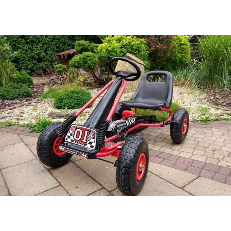 LEAN CARS A-15 GO KART rosso
