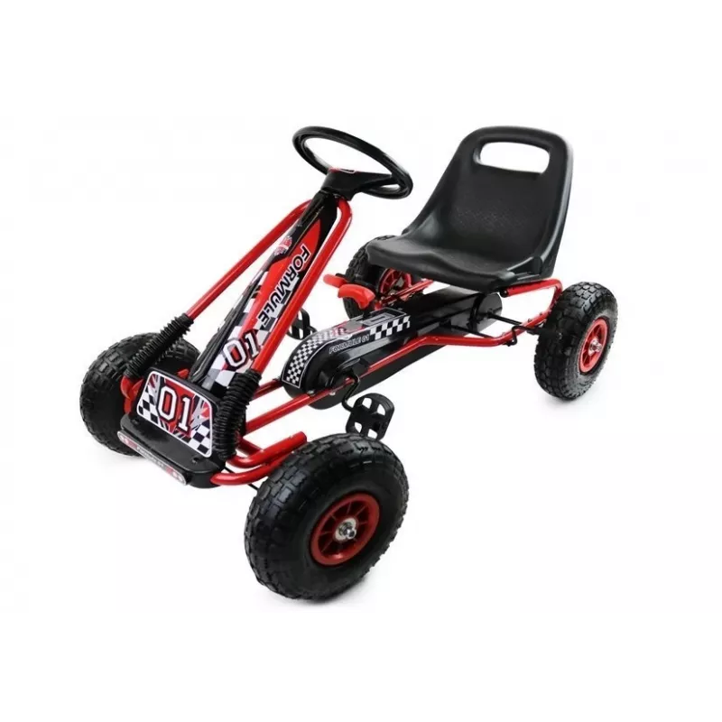 LEAN CARS A-15 GO KART rosso