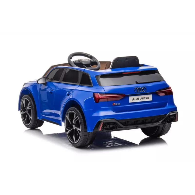 LEAN CARS Audi RS6 BRD-2118 veicolo a batteria blu