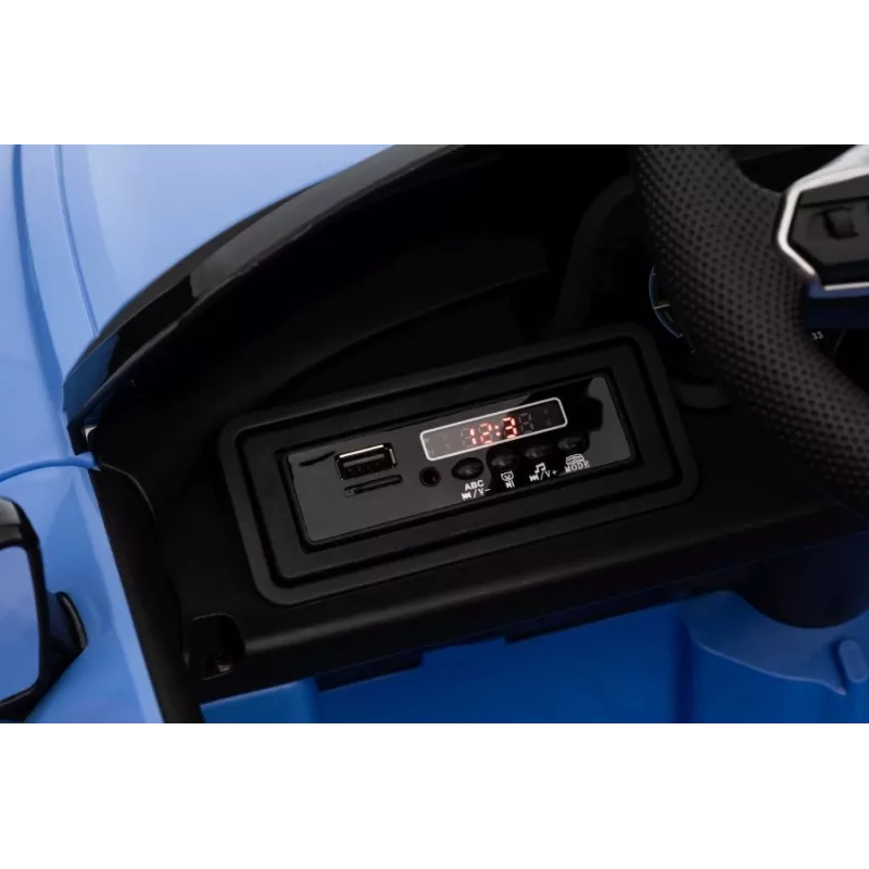LEAN CARS Auto a batteria Audi E-Tron GT blu QLS-6888