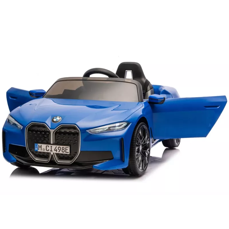 LEAN CARS Auto a batteria BMW i4 4x4 JE1009 blu