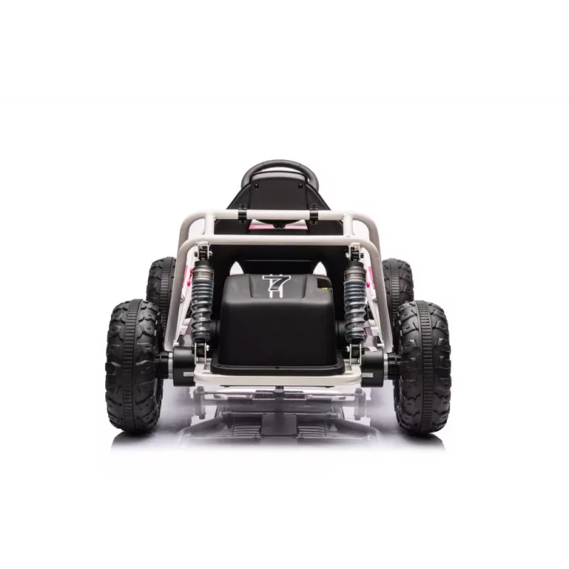 LEAN CARS Auto a batteria Buggy A8812 rosa 24V