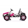 LEAN CARS Auto a batteria Buggy A8812 rosa 24V
