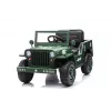 LEAN CARS Auto a batteria JH-103 Army Green 4x4