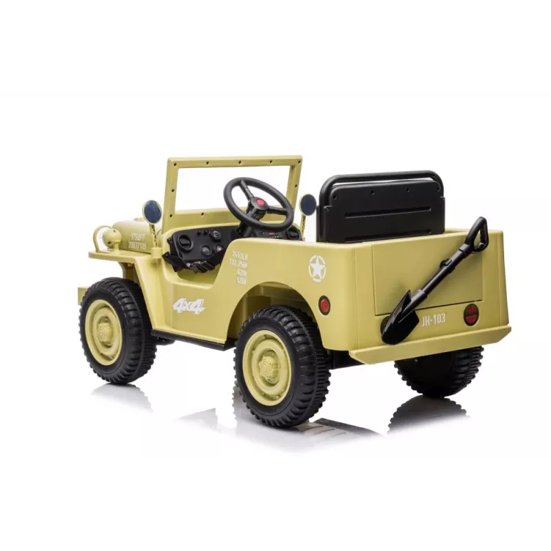 LEAN CARS Auto a batteria JH-103 Khaki 4x4