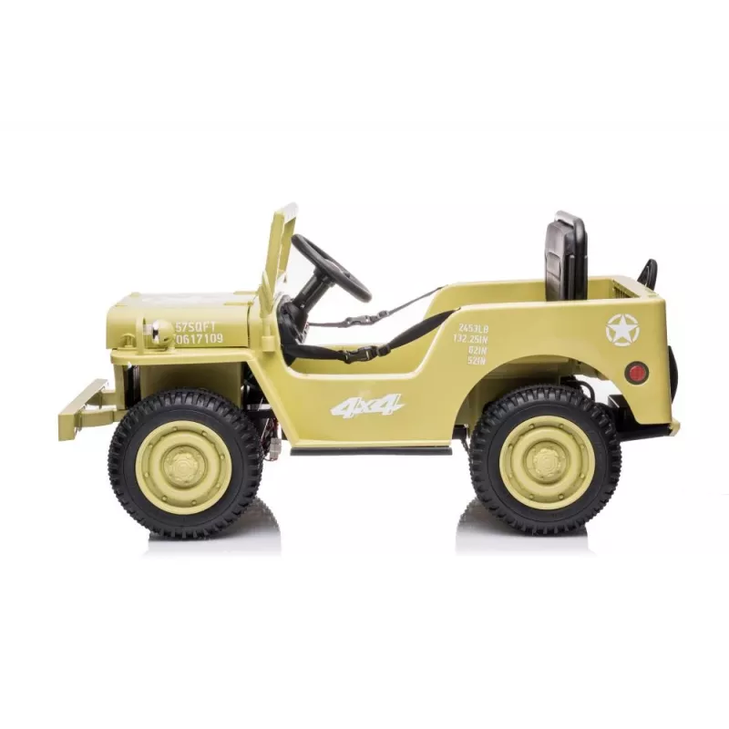LEAN CARS Auto a batteria JH-103 Khaki 4x4