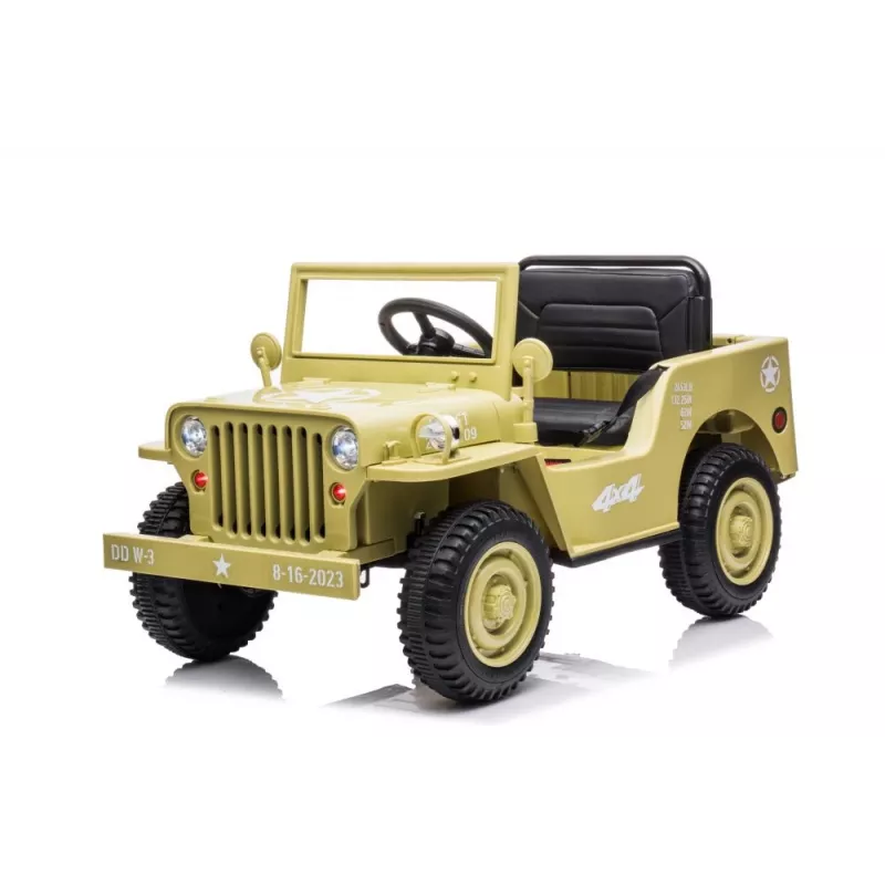 LEAN CARS Auto a batteria JH-103 Khaki 4x4