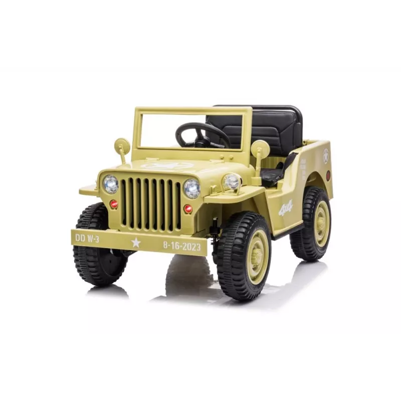 LEAN CARS Auto a batteria JH-103 Khaki 4x4