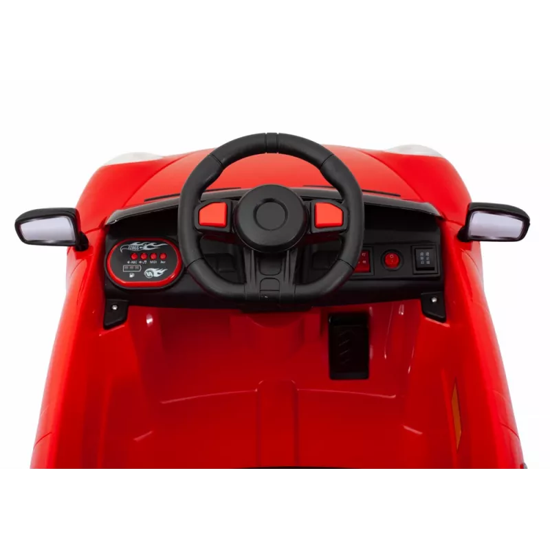 LEAN CARS auto a batteria WMT-666 rossa