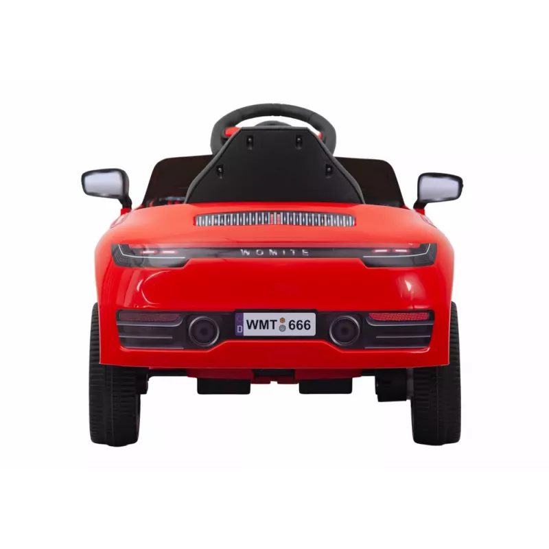 LEAN CARS auto a batteria WMT-666 rossa