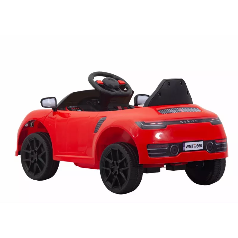 LEAN CARS auto a batteria WMT-666 rossa