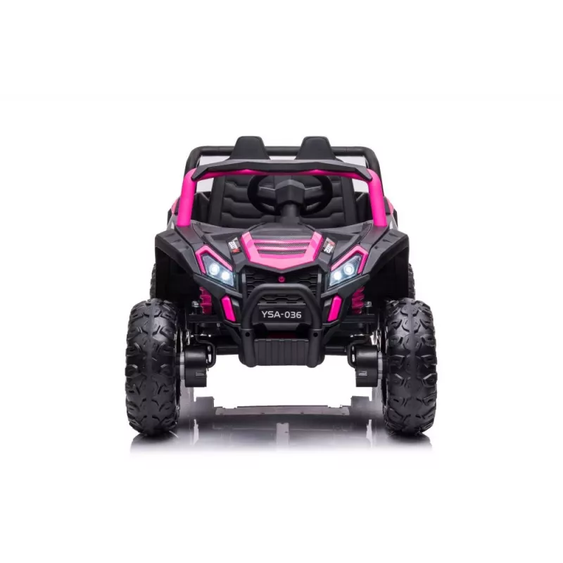 LEAN CARS Auto a batteria YSA036 rosa 4x4