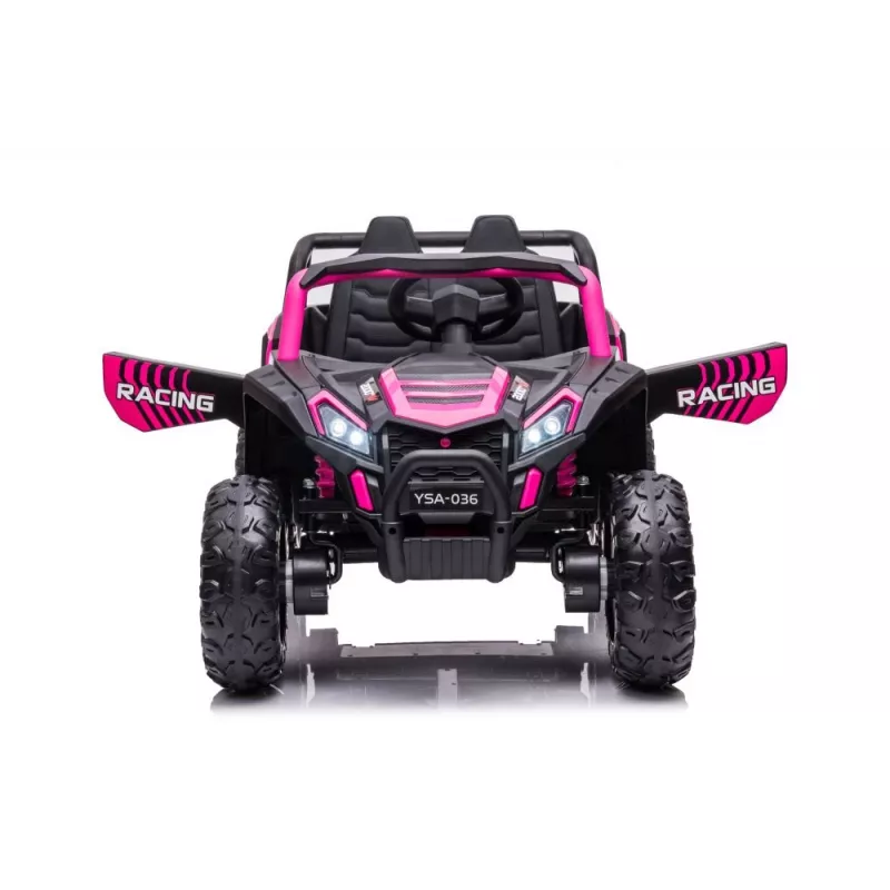 LEAN CARS Auto a batteria YSA036 rosa 4x4