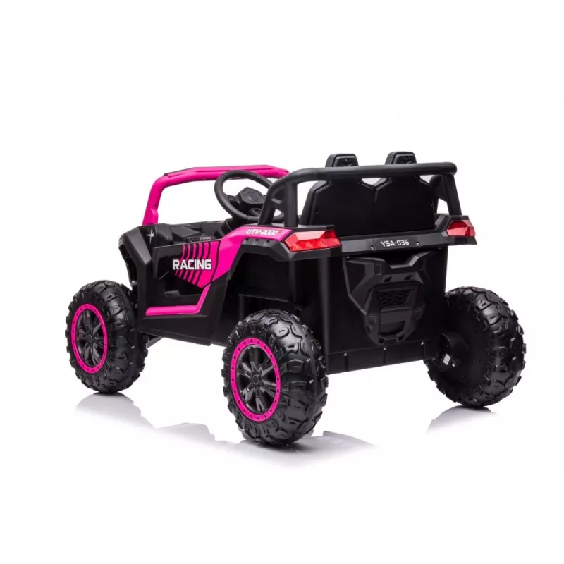 LEAN CARS Auto a batteria YSA036 rosa 4x4
