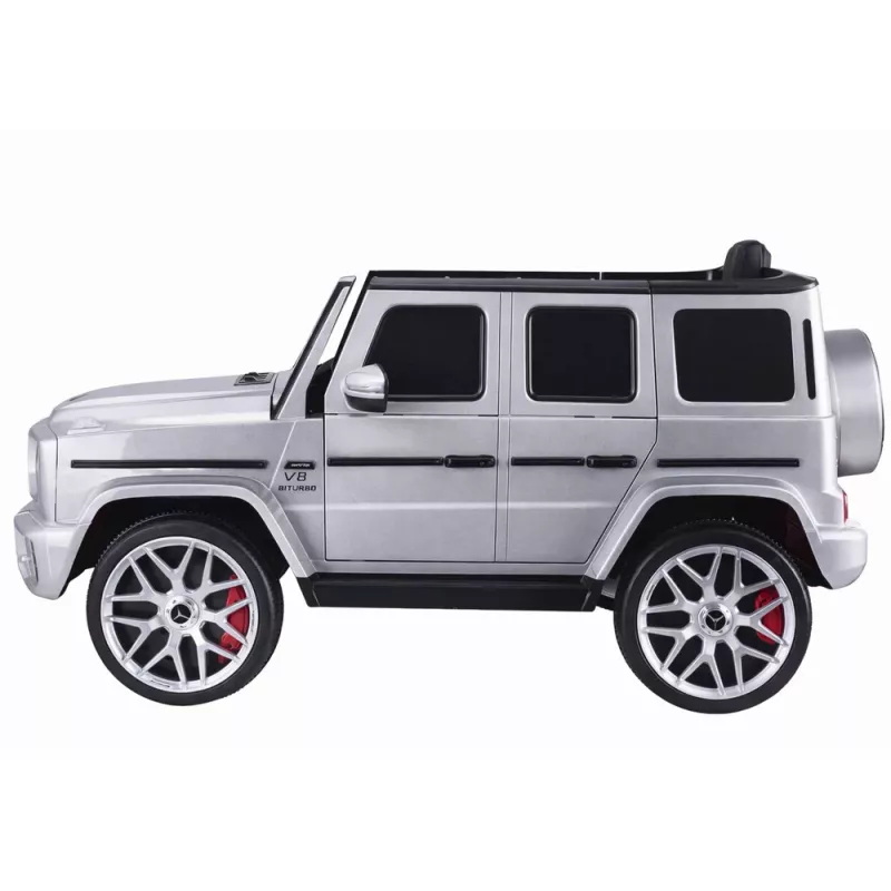 LEAN CARS Auto a batteria Mercedes G63 S306-1 argento
