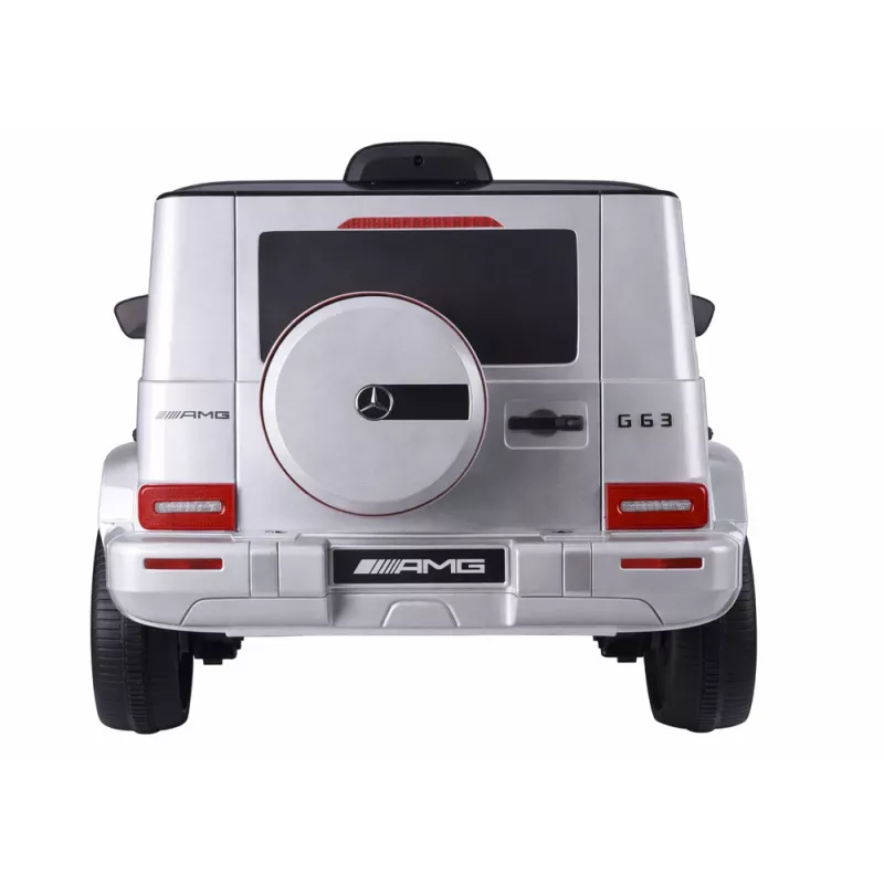 LEAN CARS Auto a batteria Mercedes G63 S306-1 argento