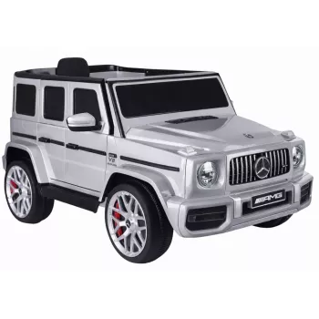 LEAN CARS Auto a batteria Mercedes G63 S306-1 argento