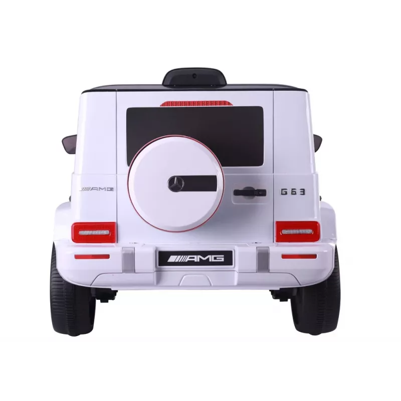 LEAN CARS Auto a batteria Mercedes G63 S306-1 bianco