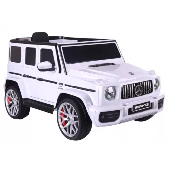 LEAN CARS Auto a batteria Mercedes G63 S306-1 bianco