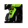 LEAN CARS Trattore a batteria con cassone posteriore, escavatore, verde 3404