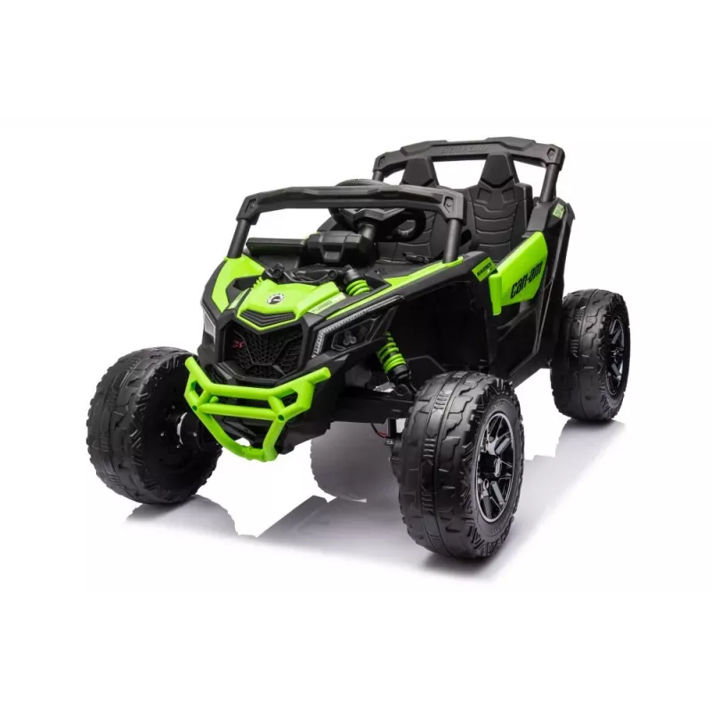 LEAN CARS Buggy a batteria Can-Am DK-CA003, verde verniciato