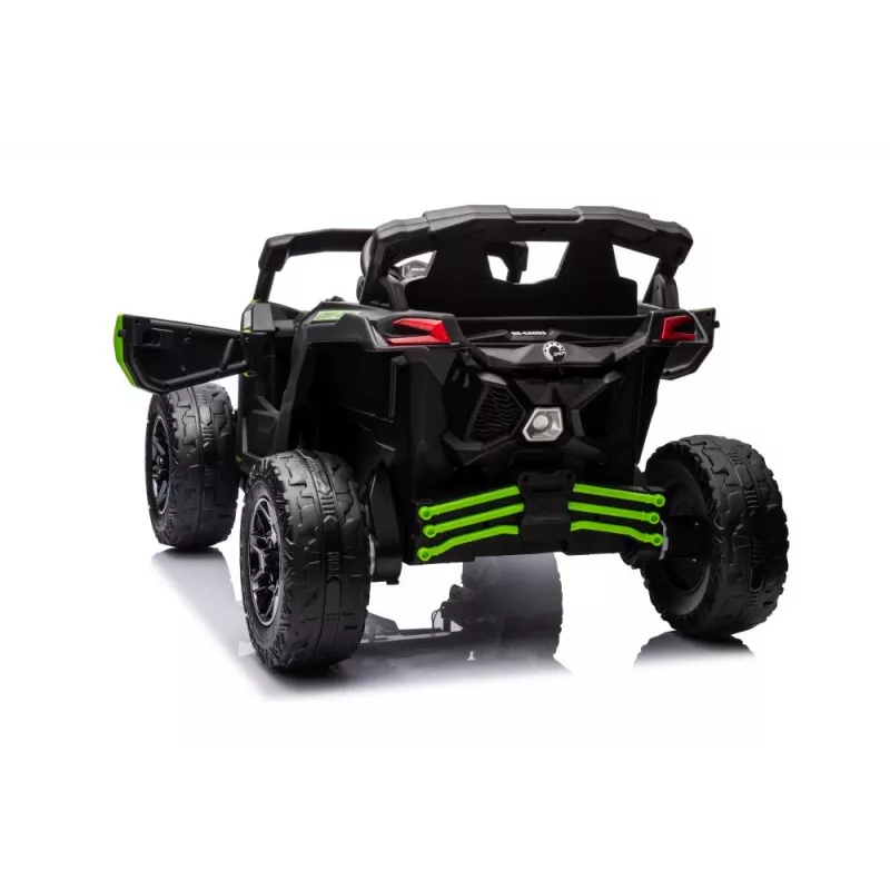 LEAN CARS Buggy a batteria Can-Am DK-CA003, verde verniciato