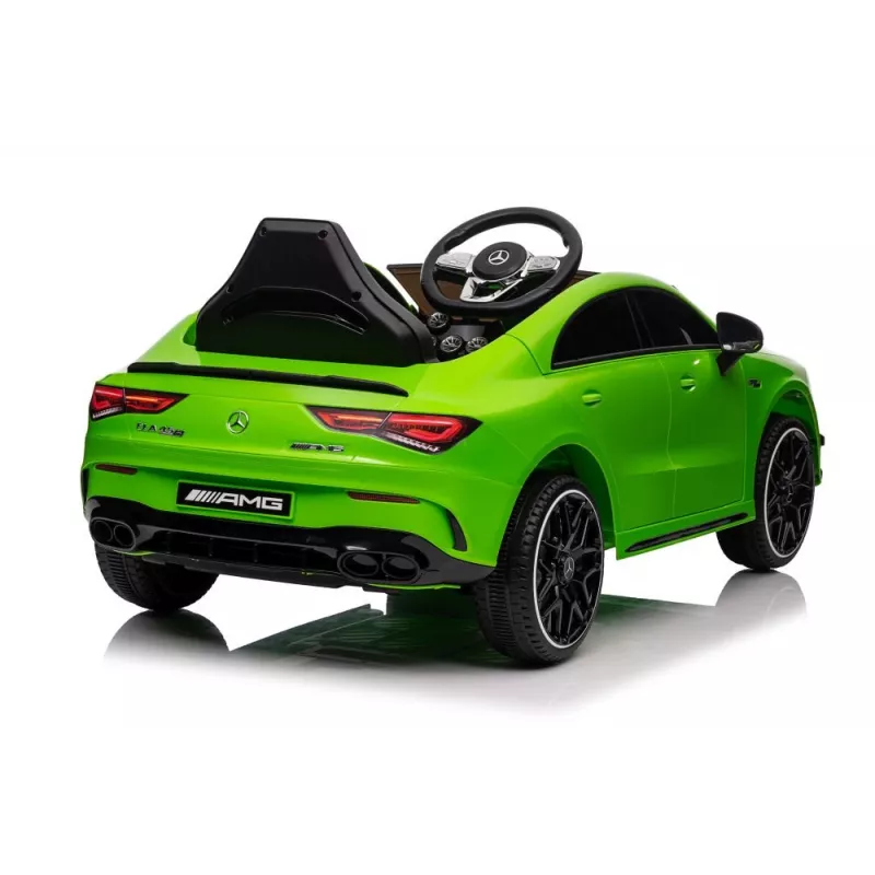 LEAN CARS Auto a batteria Mercedes CLA 45s AMG verde 4x4