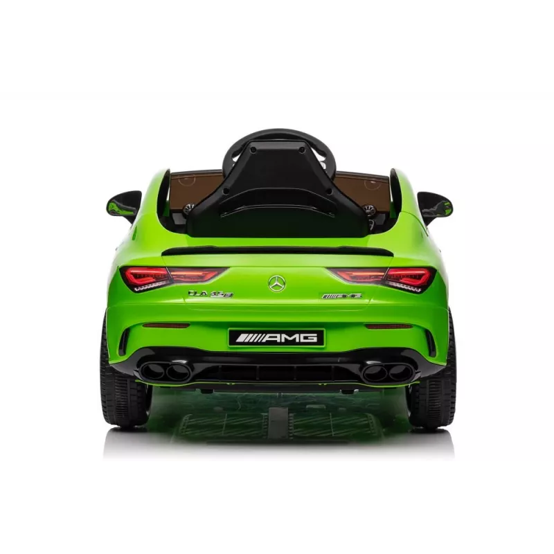 LEAN CARS Auto a batteria Mercedes CLA 45s AMG verde 4x4