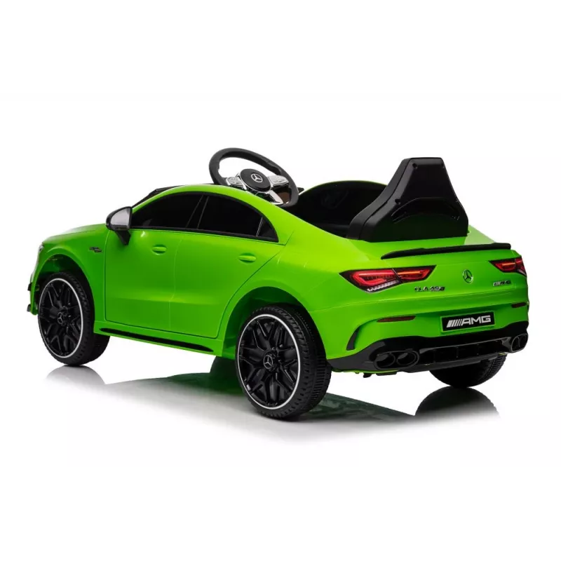 LEAN CARS Auto a batteria Mercedes CLA 45s AMG verde 4x4