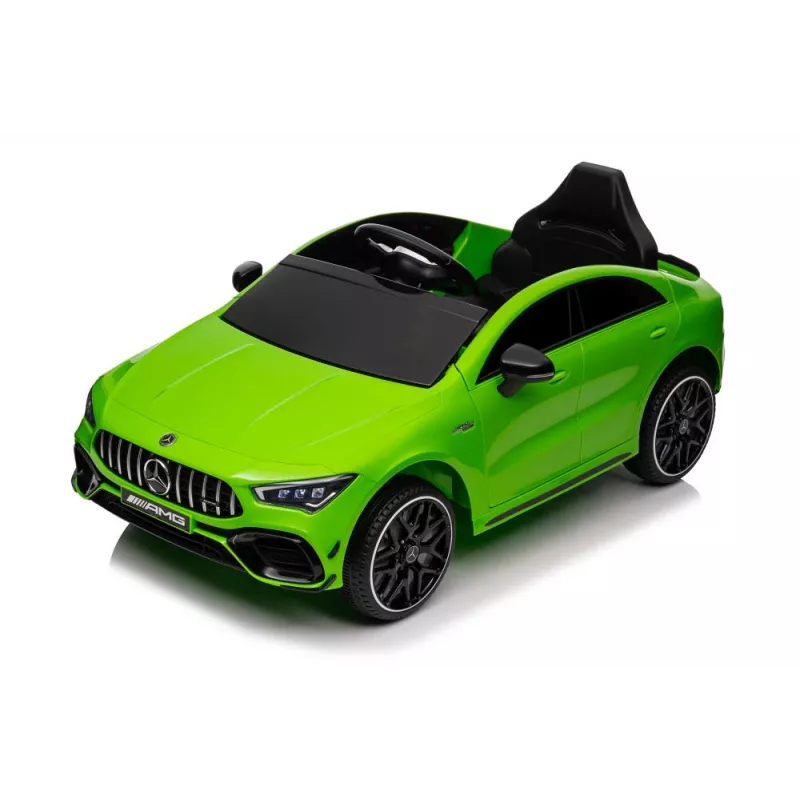 LEAN CARS Auto a batteria Mercedes CLA 45s AMG verde 4x4