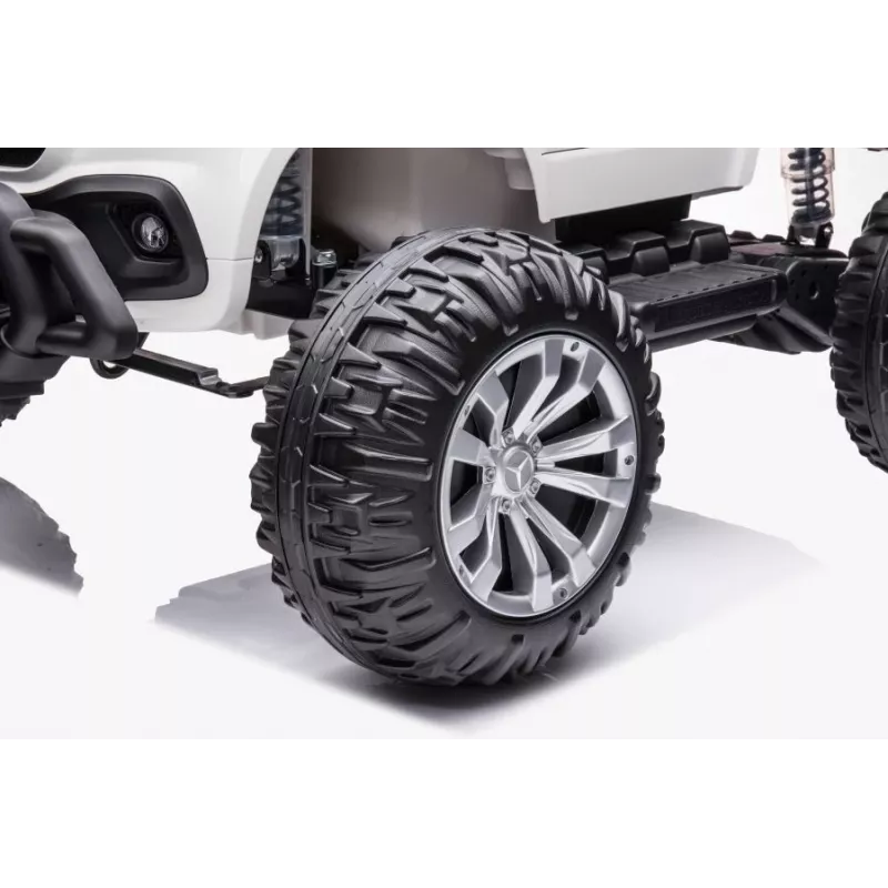 LEAN CARS Auto a batteria Mercedes DK-MT950 4x4 bianca