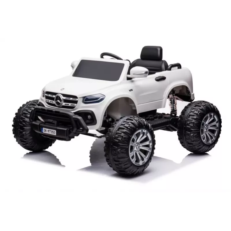 LEAN CARS Auto a batteria Mercedes DK-MT950 4x4 bianca