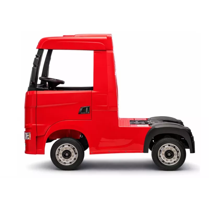 LEAN CARS Auto a batteria Scania 500R HL698 rosso 4x4