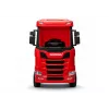 LEAN CARS Auto a batteria Scania 500R HL698 rosso 4x4